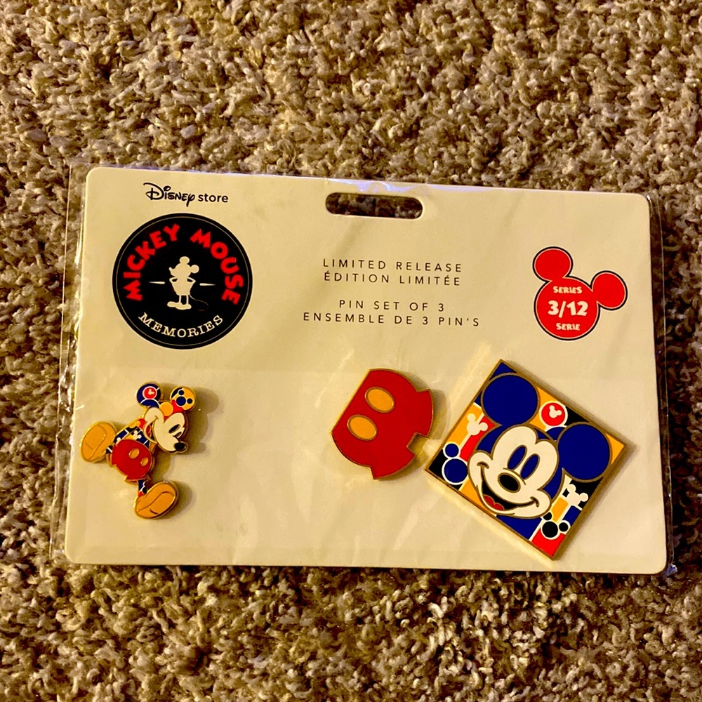 Limited Release Mickey Mouse Pins